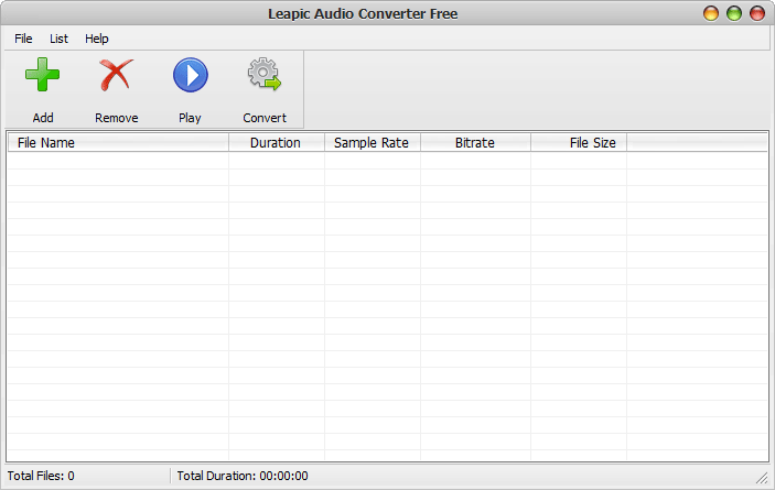 Windows 7 Leapic Audio Converter Free 7.0 full